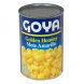 Goya golden hominy mote amarillo Calories