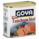 Goya luncheon meat pork Calories