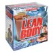 carb watchers lean body hi-protein meal replacement shake chocolate peanut butter