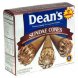 Deans ice cream sundae cones with nuts and chocolate syrup Calories