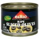 ripe sliced olives with jalapenos