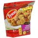 Tyson family favorites popcorn chicken bites diced chicken breast fritters with rib meat Calories