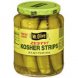 Mt. Olive zesty garlic kosher spears pickles Calories