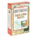 RiceSelect garlic&herb risotto chef 's originals Calories
