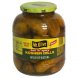 Mt. Olive pickles, kosher dills, hot 'n ' spicy Calories