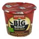 Fantastic Foods vegetarian beef noodle big soup (70%+ organic) noodle bowls Calories