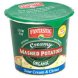creamy organic mashed potatoes, sour cream & chives