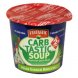 carb tastic soup vegetarian quick meals asian ginger broccoli