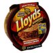 Lloyds BBQ Company honey hickory barbeque sauce with shredded chicken Calories