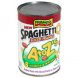 Spaghettios a to z 's with sliced franks canned pasta Calories