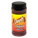 Lloyds BBQ Company barbecue sauce original Calories