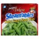 Pictsweet deluxe steam 'ables sugar snap peas baby Calories