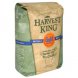 harvest king unbleached white flour enriched, unbromated