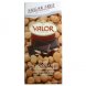 dark chocolate bar with almonds