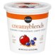 Publix creamy blends yogurt lowfat, blueberry pomegranate Calories