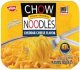 Nissin cheddar cheese flavor chow noodles Calories