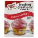 Duncan Hines frosting creations flavor mix cherry vanilla Calories