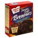 family style brownies premium brownie mix chewy fudge, snack size