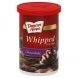 frosting whipped, chocolate