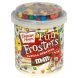 fun frosters vanilla made with real m&m fun frosters vanilla frosting made with real m&m