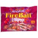 ferrara pan atomic fireball lollipops with the red hot flavor