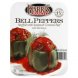 Harris Ranch bell peppers stuffed with seasoned ground beef, with marinara Calories