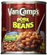 Van Camps pork and beans pork, beans and tomato sauce Calories