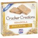cracker creation whole grain with peanut butter
