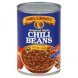 Mrs. Grimes original style chili beans kidney beans Calories
