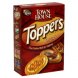 Town House toppers crackers original Calories
