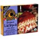 organic lasagna with sauce