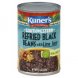 Kuners Southwestern refried with lime juice black beans Calories