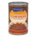 Americas Choice pasta sauce red clam sauce Calories