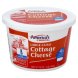 Americas Choice cottage cheese large curd Calories