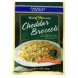 rice and sauce cheddar broccoli