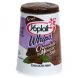 whips! yogurt mousse chocolate mousse style, chocolate mint