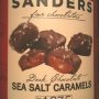 Sanders sea salt caramels Calories