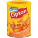 Lipton sweetened peach iced tea mix Calories