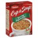 Lipton cup-a-soup spring vegetable instant soup Calories