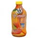 v8 campbells v-fusion vegetable & fruit juice peach mango Calories