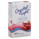Crystal Light on the go immunity drink mix natural cherry pomegranate Calories