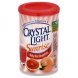 Crystal Light sunrise ruby red grapefruit mix Calories