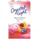Crystal Light on the go fruit punch sugar free soft drink mix Calories
