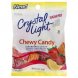 Crystal Light chewy candy sugar free, assorted flavors Calories