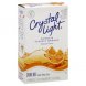 Crystal Light on the go sunrise drink mix vitamin enhanced, natural classic orange Calories