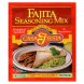 Casa Fiesta fajita seasoning mix mild Calories