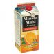 Minute Maid premium home squeezed style orange juice high pulp Calories