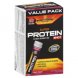 protein shot super, fruit punch, value pack