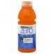 vitaminwater zero water beverage nutrient enhanced, drive, blood orange-mixed berry flavored
