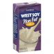 WestSoy	 soy milk non fat, vanilla Calories